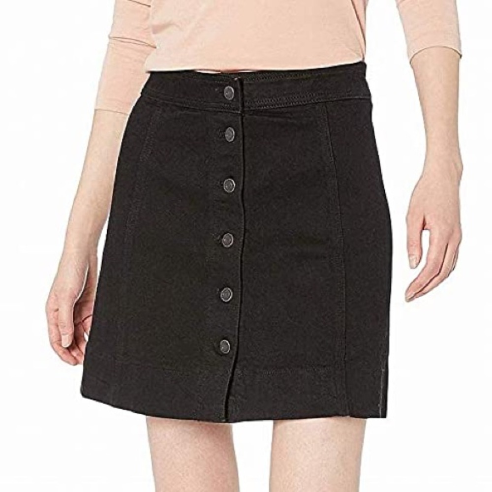 NWOT J. Crew Denim Button Front Skirt